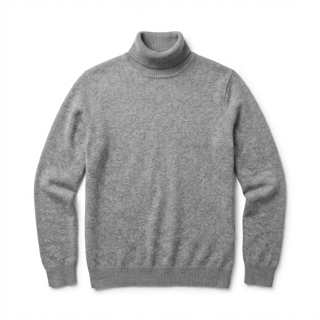 Aurel – Suéter de Cashmere con Cuello Alto