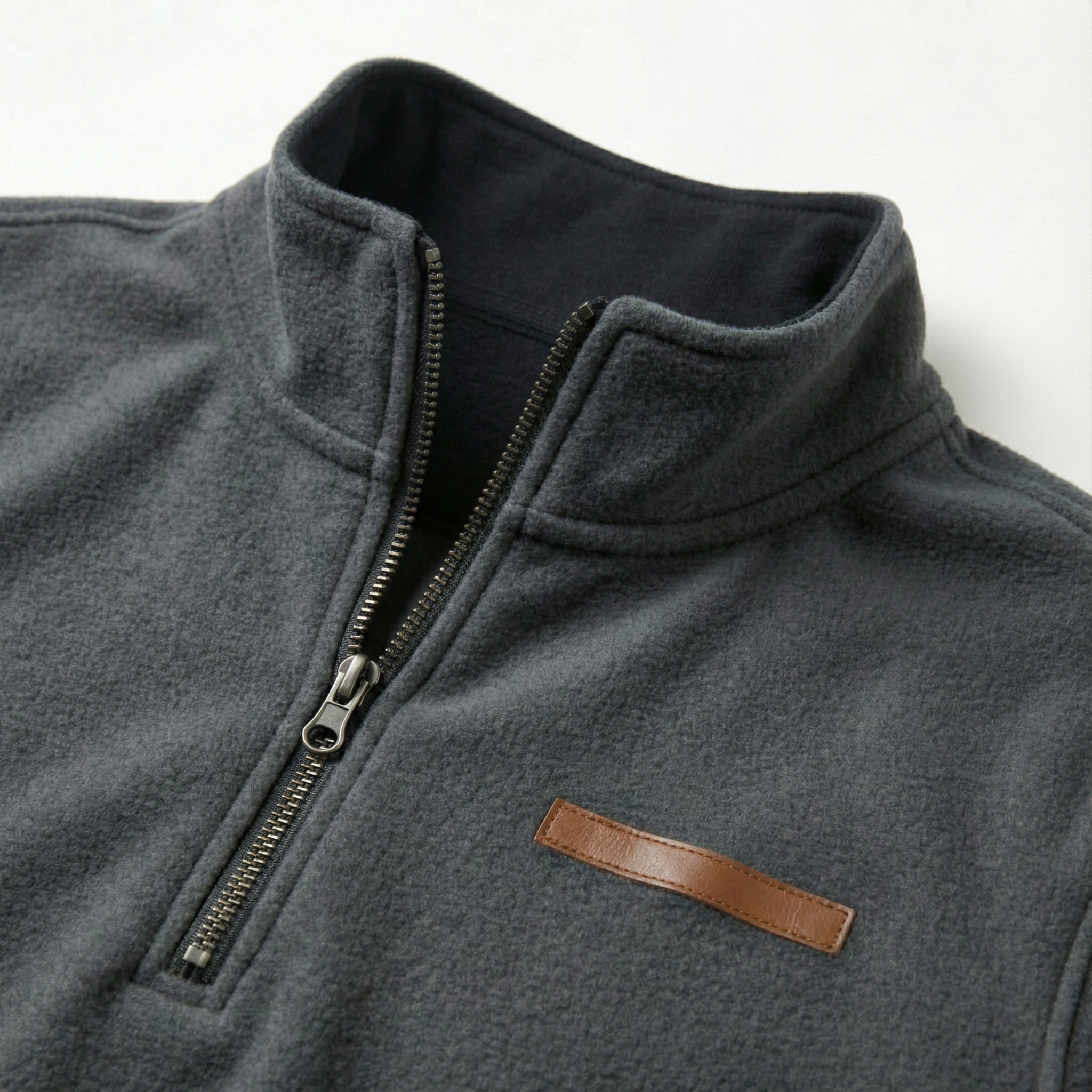 Chaqueta Malmö con cremallera de un cuarto: diseño minimalista y comodidad premium