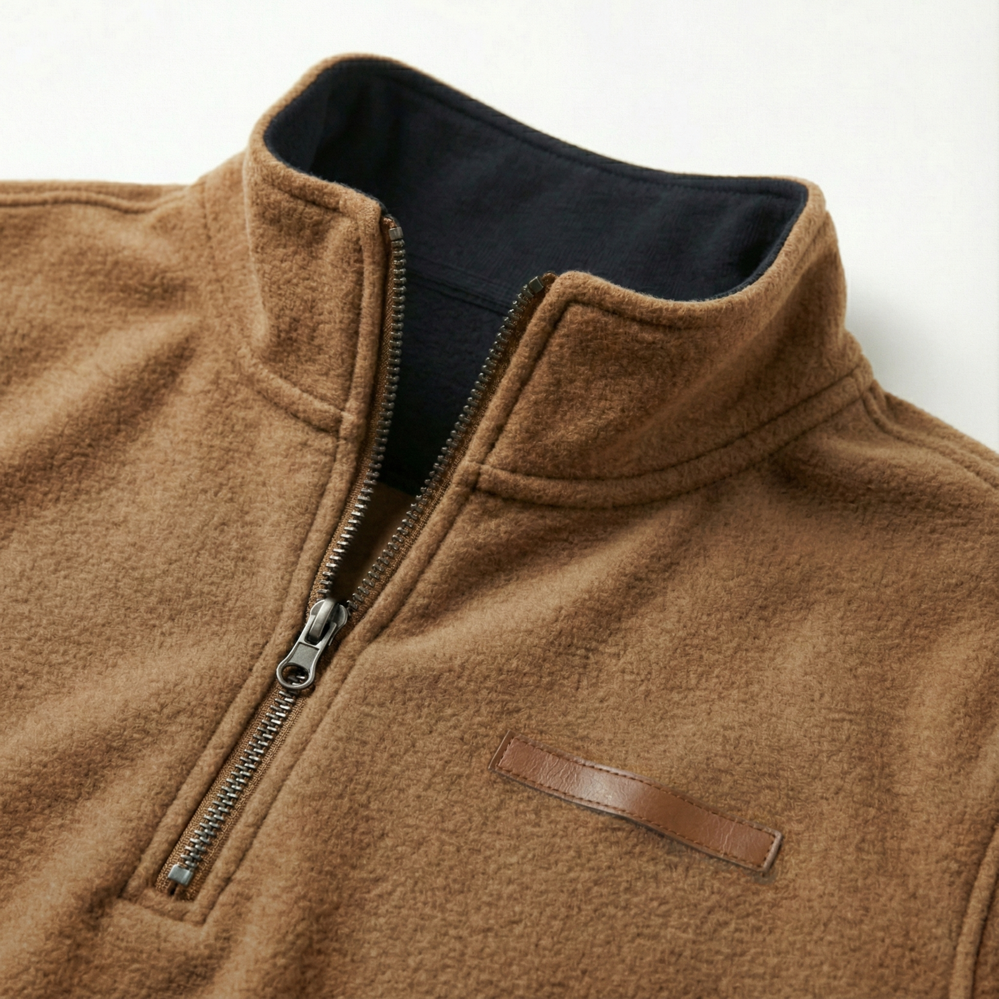 Chaqueta Malmö con cremallera de un cuarto: diseño minimalista y comodidad premium