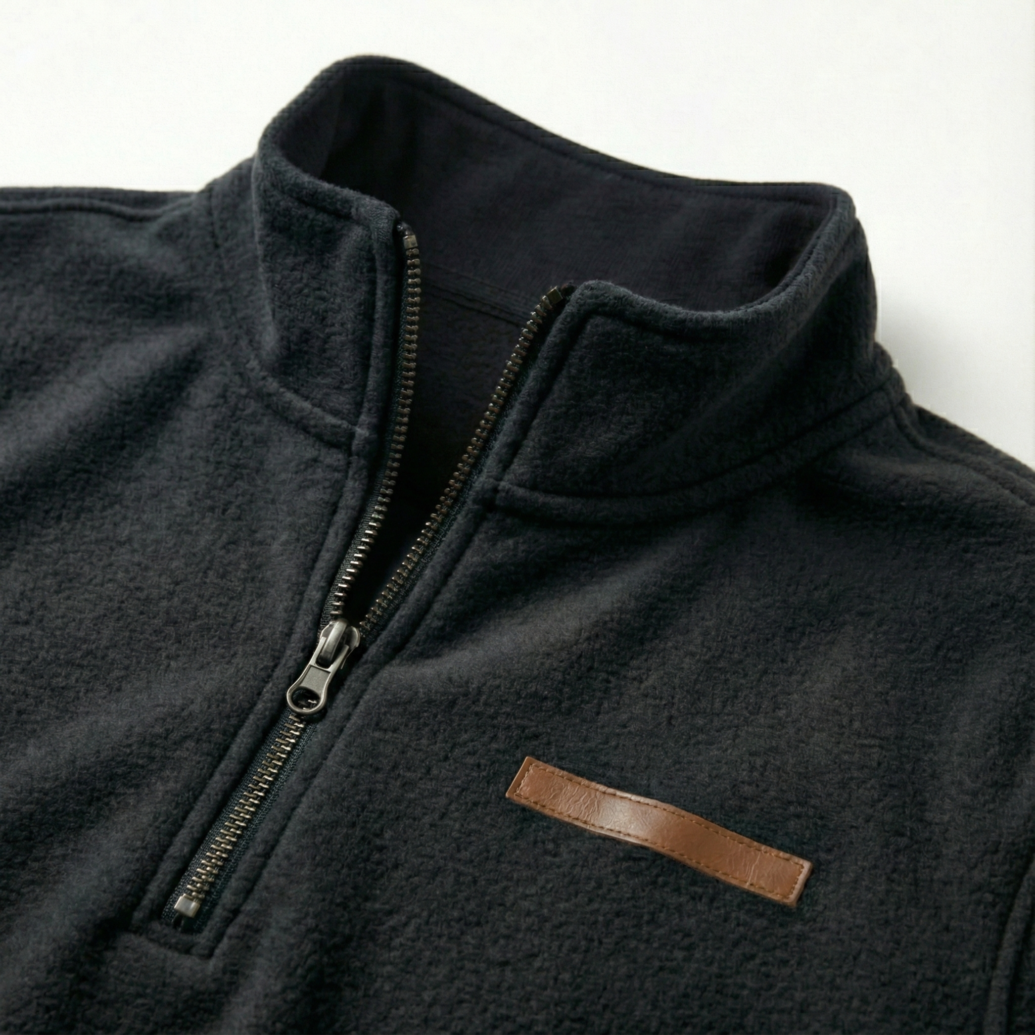 Chaqueta Malmö con cremallera de un cuarto: diseño minimalista y comodidad premium