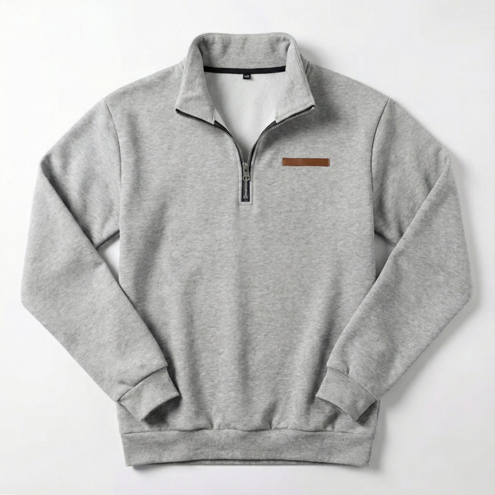 Chaqueta Malmö con cremallera de un cuarto: diseño minimalista y comodidad premium