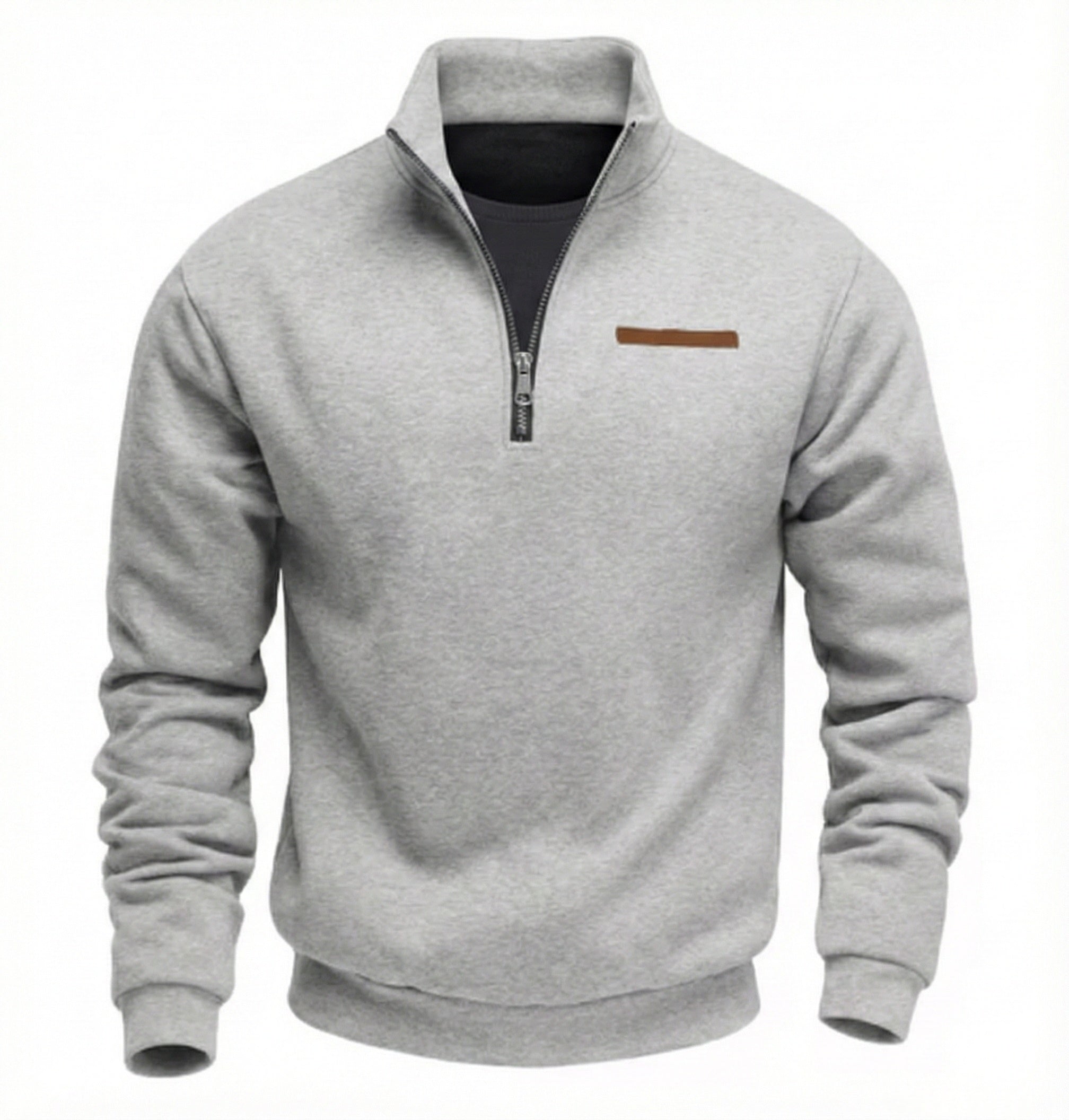 Chaqueta Malmö con cremallera de un cuarto: diseño minimalista y comodidad premium