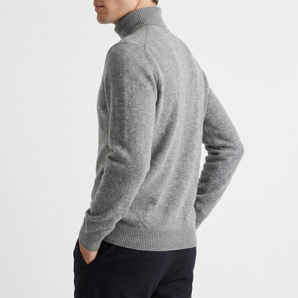 Aurel – Suéter de Cashmere con Cuello Alto