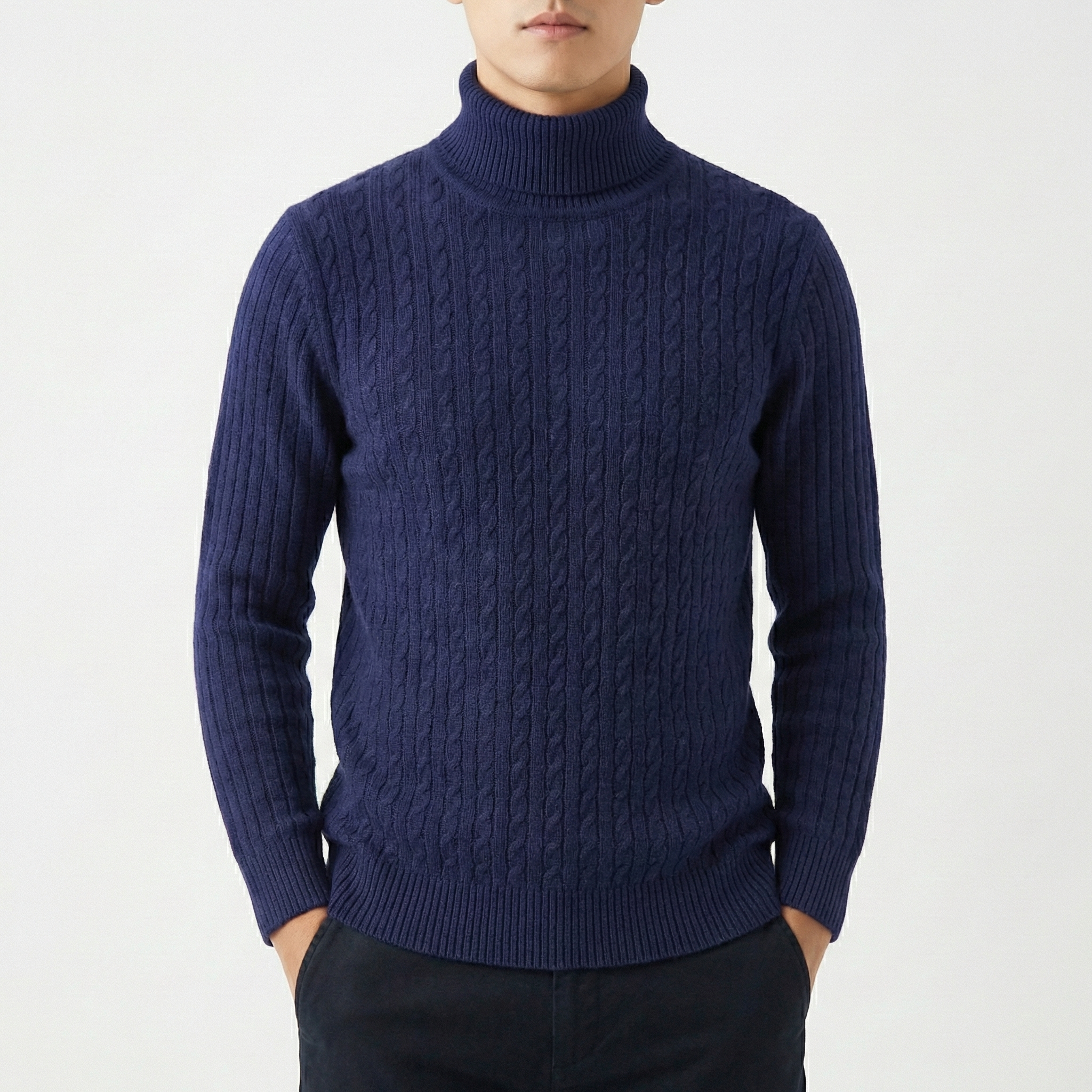 Suéter de cuello alto Nordrik Magnus: ajuste y comodidad