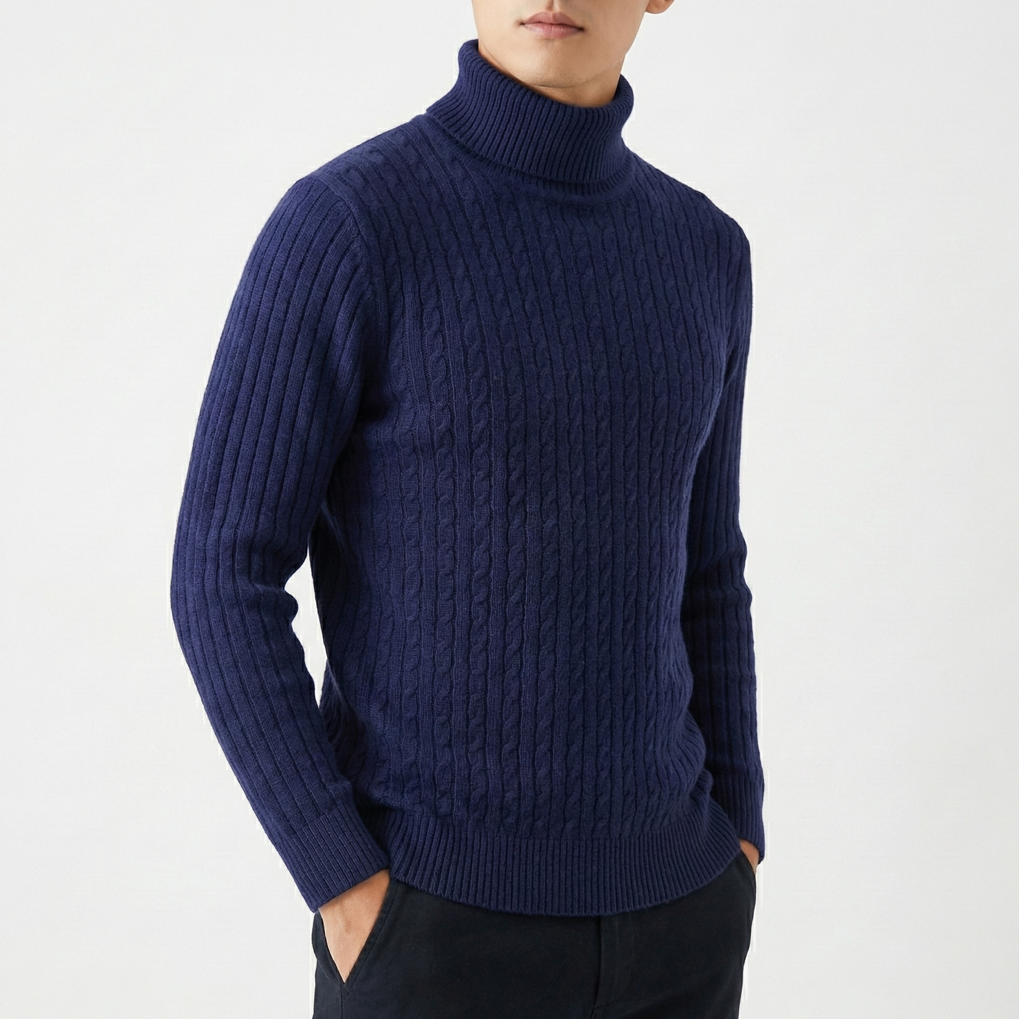 Suéter de cuello alto Nordrik Magnus: ajuste y comodidad